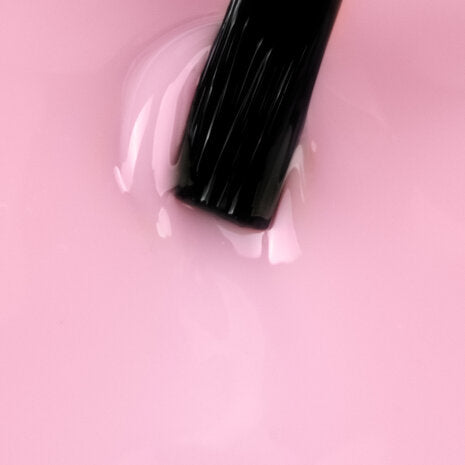 Ballerina Pink expert UV gel polish with brush, perfect for bright nail designs and easy application on nails.