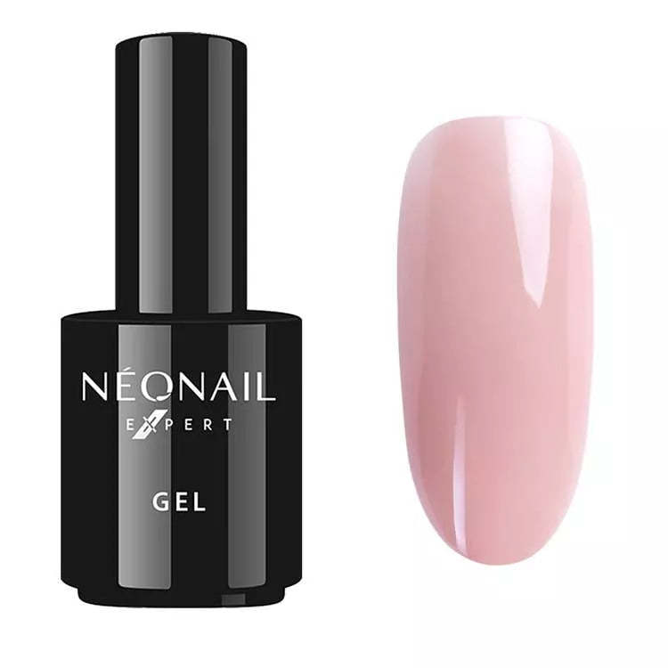 Natural Beige UV/LED expert gel bottle and swatch for perfect nail styles like French manicure and baby boomer.