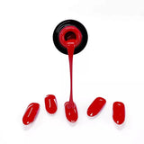 Classic Red  - Easy On Gel Stickers M06