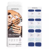 Glossy And Marbled Effect - Easy On Gel Stickers M010