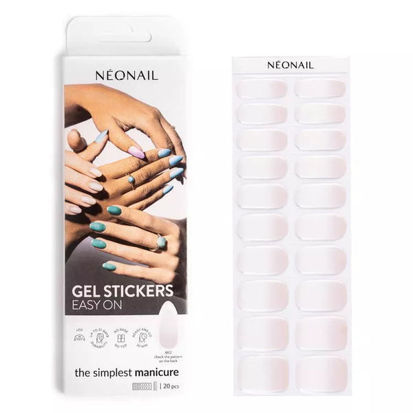 Baby Boomer Ombre Effect - Easy On Gel Stickers M012