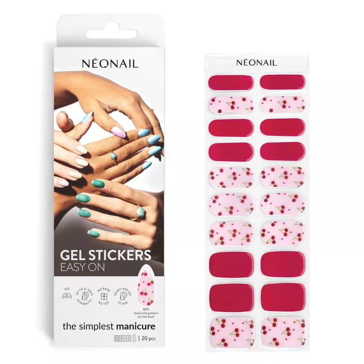 Fruit Manicure - Easy On Gel Stickers M15