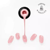 Faded Pink  - Easy On Gel Stickers M16