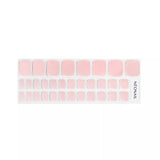 Pedicure With Pink Colour - Easy On Gel Stickers P05