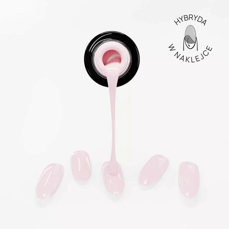Pedicure With Pink Colour - Easy On Gel Stickers P05
