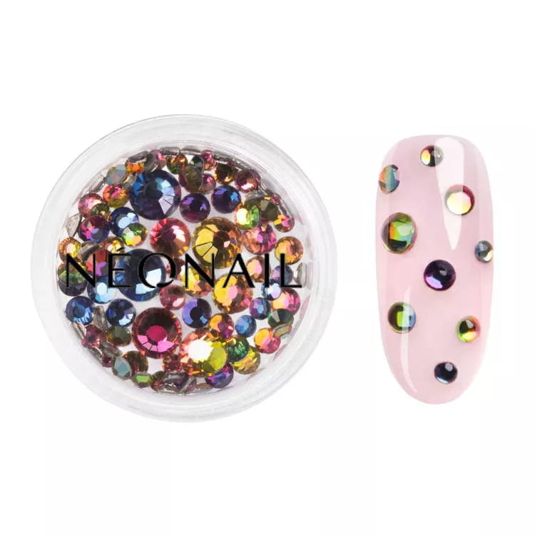Rhinestones 3D Multicolor - Nail Art