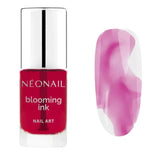 Pink Blooming Ink 7.2ml UV gel nail polish for creative manicures with a translucent cosmic blur effect.