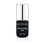 Blooming Ink nail art bottle, turquoise color for unique nail designs, part of the Blooming Dreams collection.