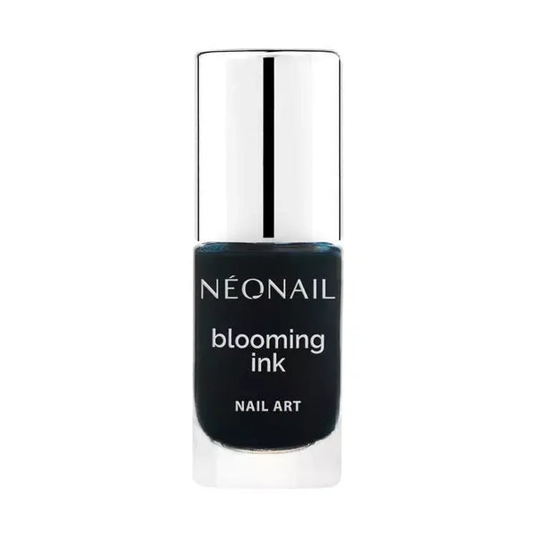 Blooming Ink nail art bottle, turquoise color for unique nail designs, part of the Blooming Dreams collection.