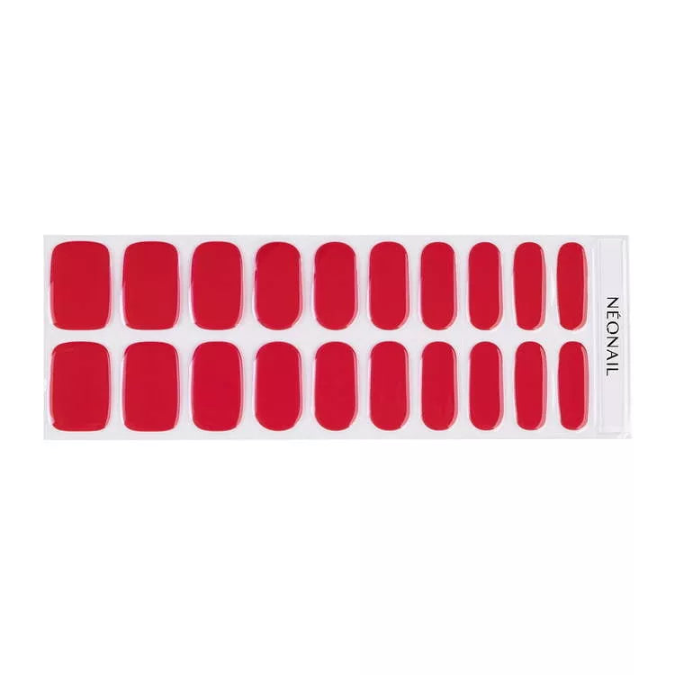 Classic Red  - Easy On Gel Stickers M06