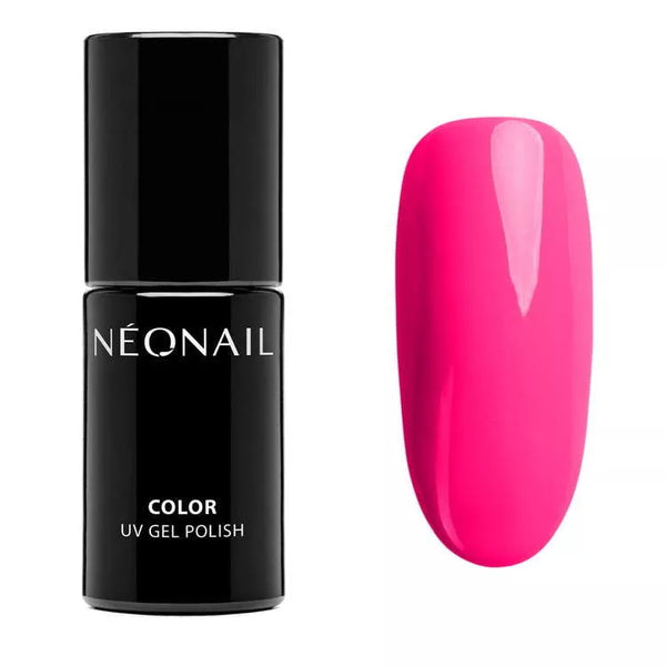 Néonail Wild Heart LED UV gel polish 7.2ml with vibrant magenta swatch for stunning gel nails.
