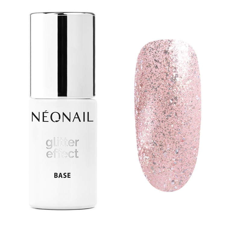 Neonail - Glitter Effect Base Rose Twinkle - 7,2 ml