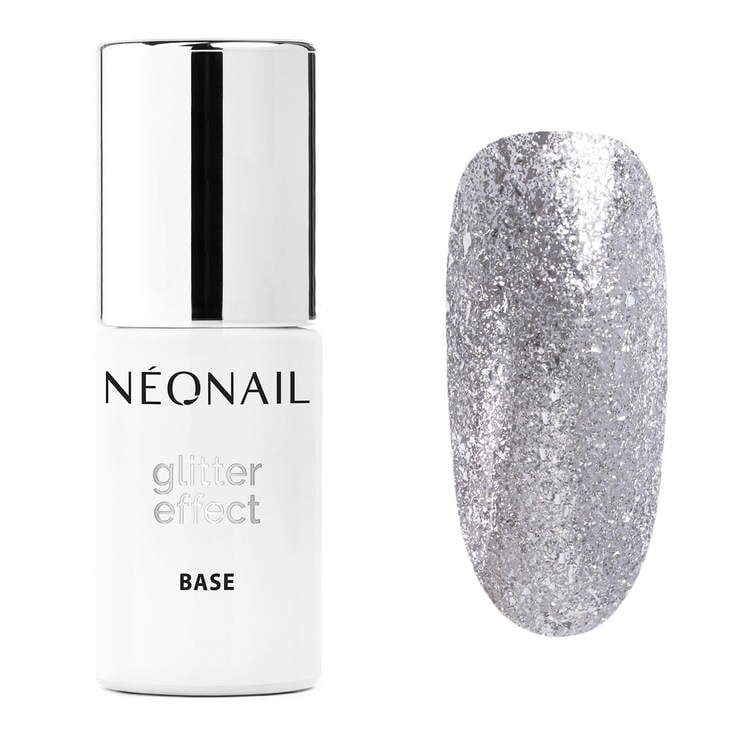 Neonail - Glitter Effect Base Silver Twinkle - 7,2 ml