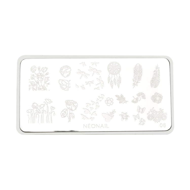 NeoNail Stamping Plate 06