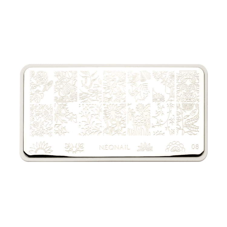 NeoNail Stamping Plate 08