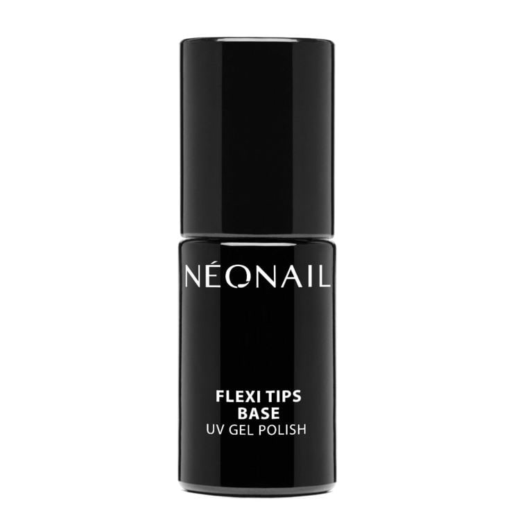 Flexi Tips Base UV gel polish bottle for durable, long-lasting gel nails and nail care at home.
