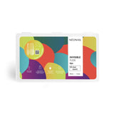 Invisible Flexi Tips Clear Square 02, 300pc nail extension kit for UV gel polish and at-home manicure.