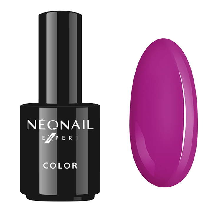 Blaze Peony expert gel polish bottle with vibrant purple shade, perfect for long-lasting nail designs and expert UV applications.