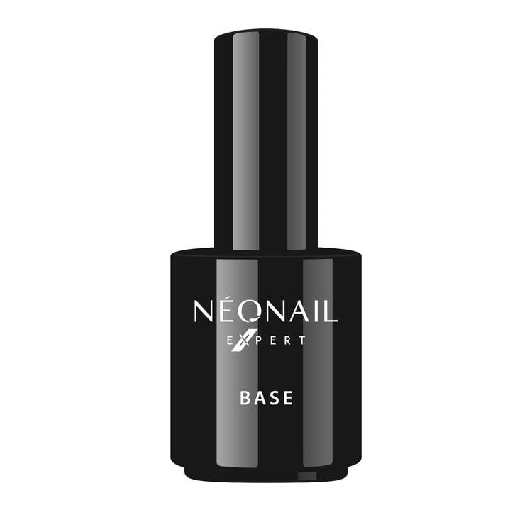 Néonail Expert 15ml Hard Base gel polish bottle for UV/LED nails, perfect for classic manicures.