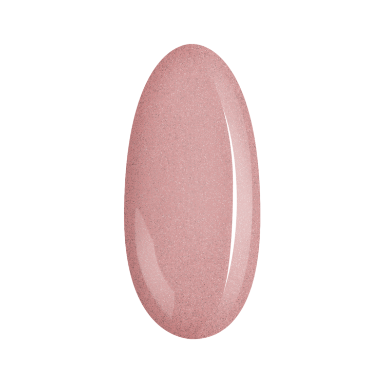 Bubbly Pink UV/LED expert modeling base in a smooth, shiny pink color for nails.