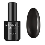 NN Expert UV/LED Gel Polish 15 ml in Pure Black with color swatch, featuring glossy and durable finish for nail care.