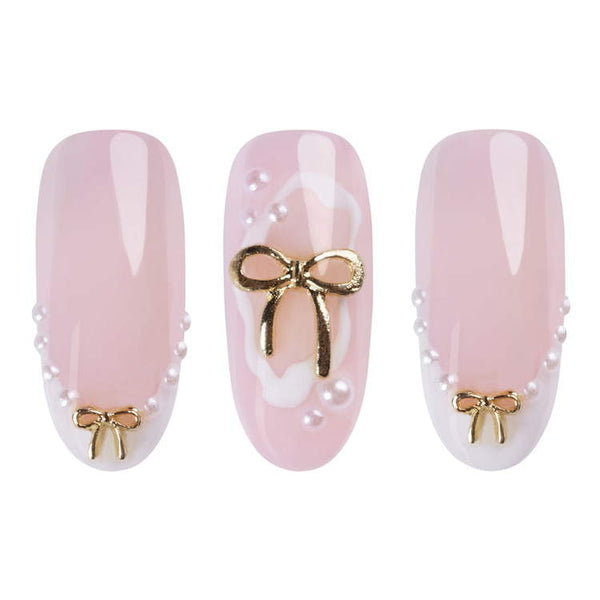 NeoNail - 3D Gold Bows