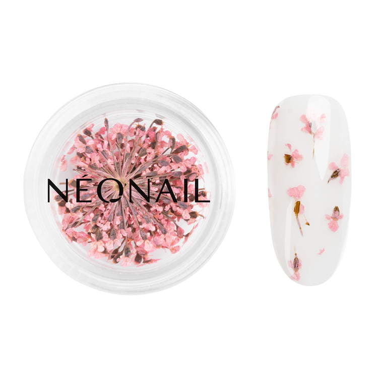Ozdoba Kwiaty Pink Nail Decoration