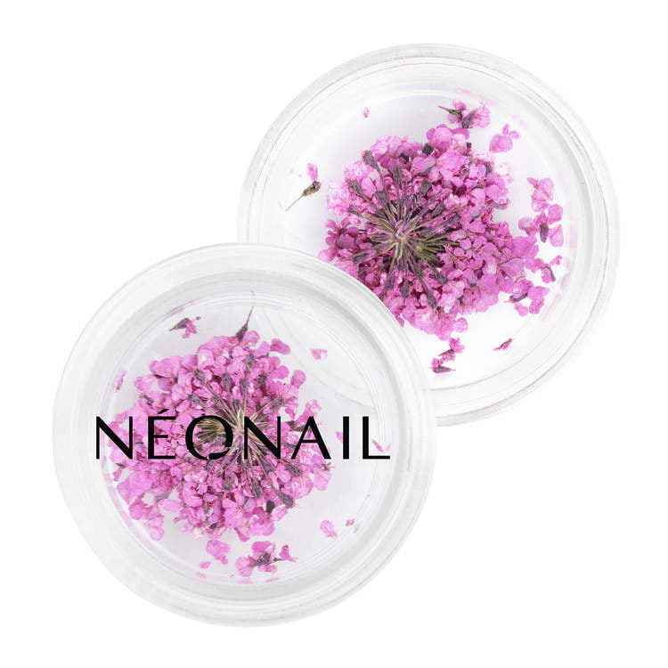 Ozdoba Kwiaty Purple Nail Decoration