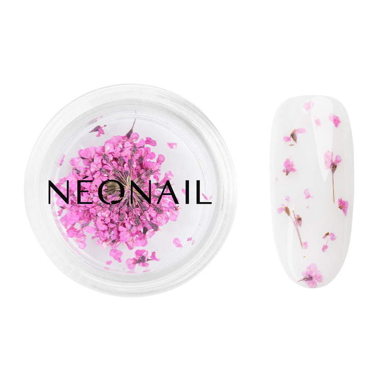 Ozdoba Kwiaty Purple Nail Decoration