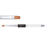 Expert Oval 04 Gel Brush with synthetic bristles for precise application of gel nail products.