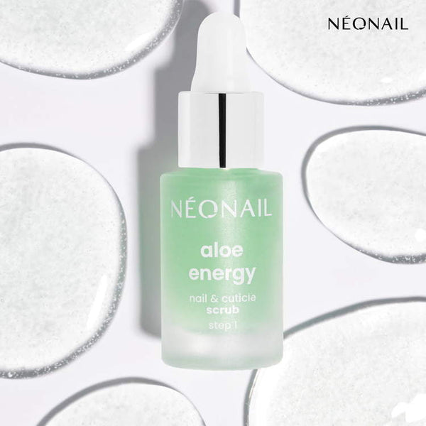 Neonail - Moisturizing cuticle and nail peeling – Aloe Energy Nail and Cuticle Scrub 6.5 ml