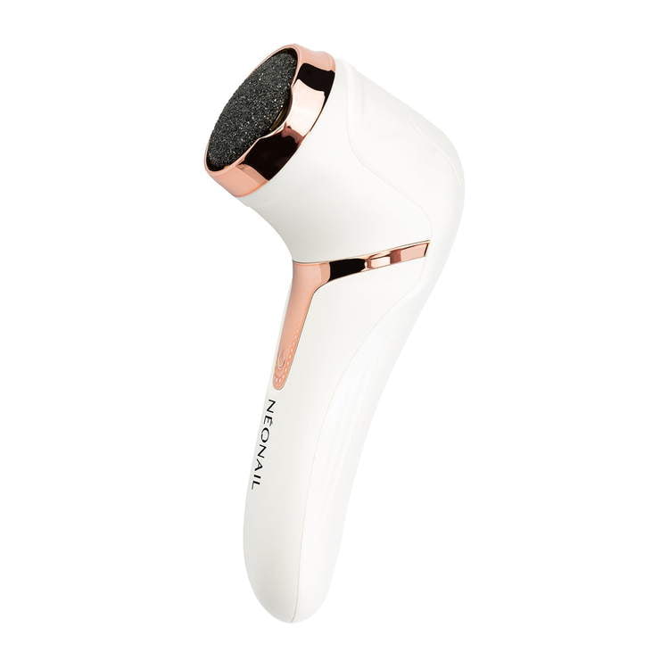NEONAIL electric foot file for smooth feet, ideal for home nail kit and gel nail care, featuring a waterproof design.