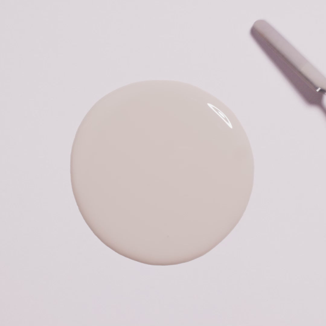 Cool beige UV gel polish for manicures, perfect for Autumn 2024 nail trends.