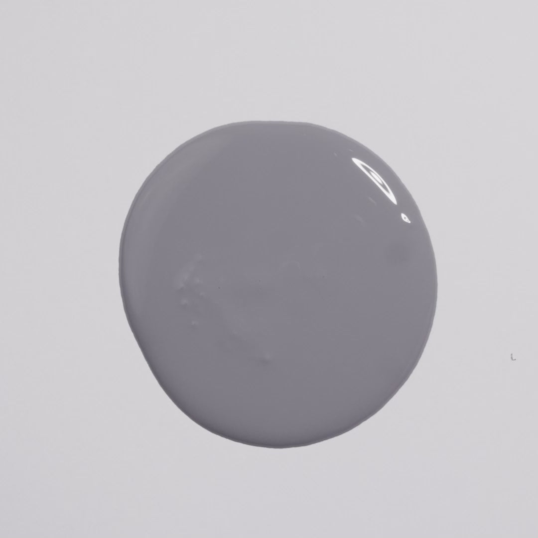 Graphite grey UV gel nail polish perfect for autumn 2024 manicures and at-home nail kits.