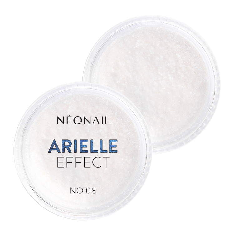 Arielle Effect 08 fine shiny glitter powder for stylish gel nails, perfect for home nail kits and modern nail art.