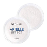 Arielle Effect 08 fine shiny glitter powder for stylish gel nails, perfect for home nail kits and modern nail art.