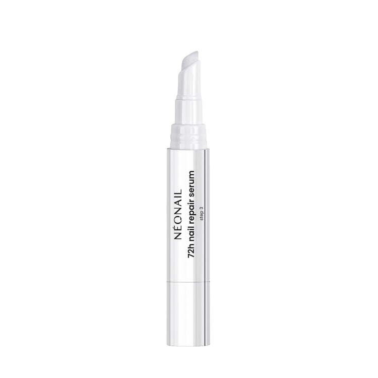NEONAIL 72h Nail Repair Serum in a sleek applicator for strong, healthy nails and cuticle care. Best for nail kits at home.