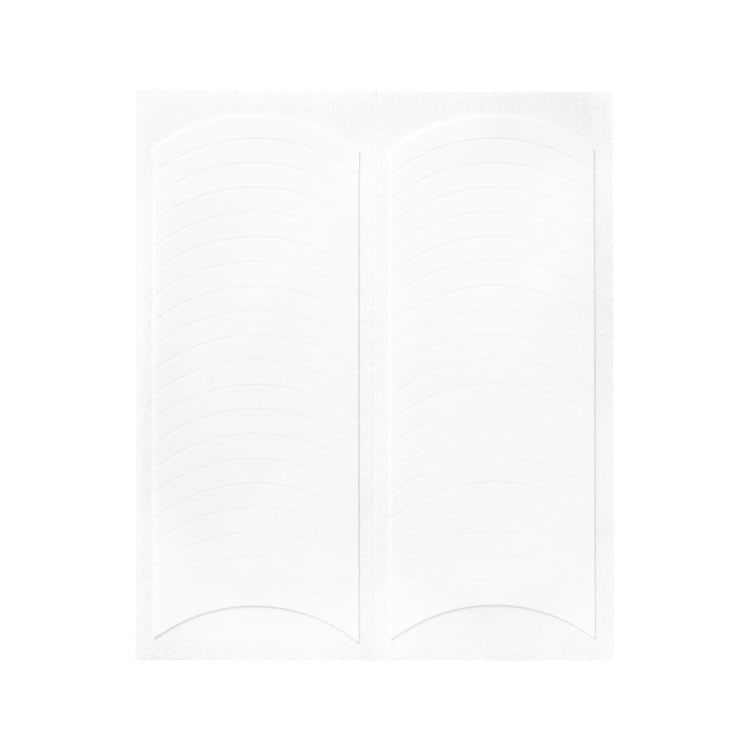 NeoNail French manicure stencils - 40 round templates for perfect smile line effect, easy for home nail kits.