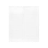 French manicure stickers template sheet with lined sections for precise application of gel polish designs.