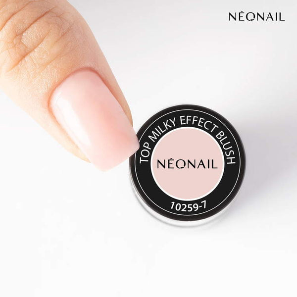 NeoNail UV/LED Top Milky Effect Blush - 7.2ml