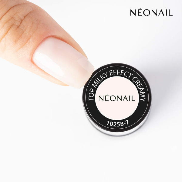 NeoNail UV/LED Top Milky Effect Creamy - 7.2ml