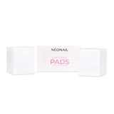 Lint free pads for nail care, 200 pcs, ideal for UV gel polish and home nail kits.