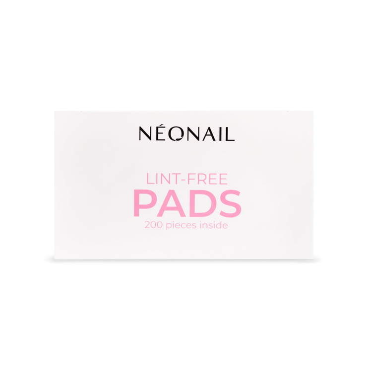 Lint-free pads for nail care, 200 pieces, perfect for gel polish application and nail kit at home.