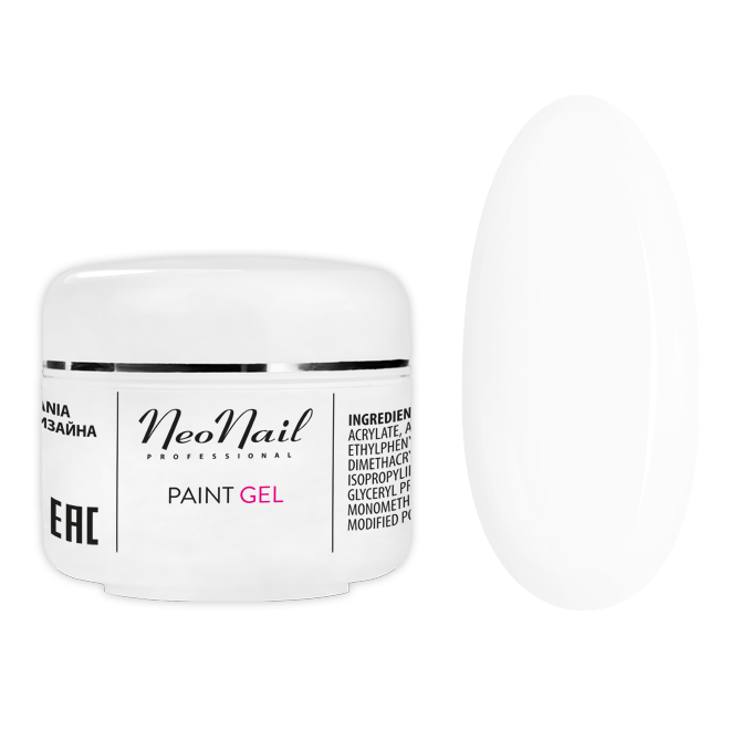 NeoNail - Paint UV / LED Gel 5 ml - White Rose