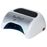 White NeoNail Expert UV/LED lamp for curing gel nail polish with motion sensor and LCD display.