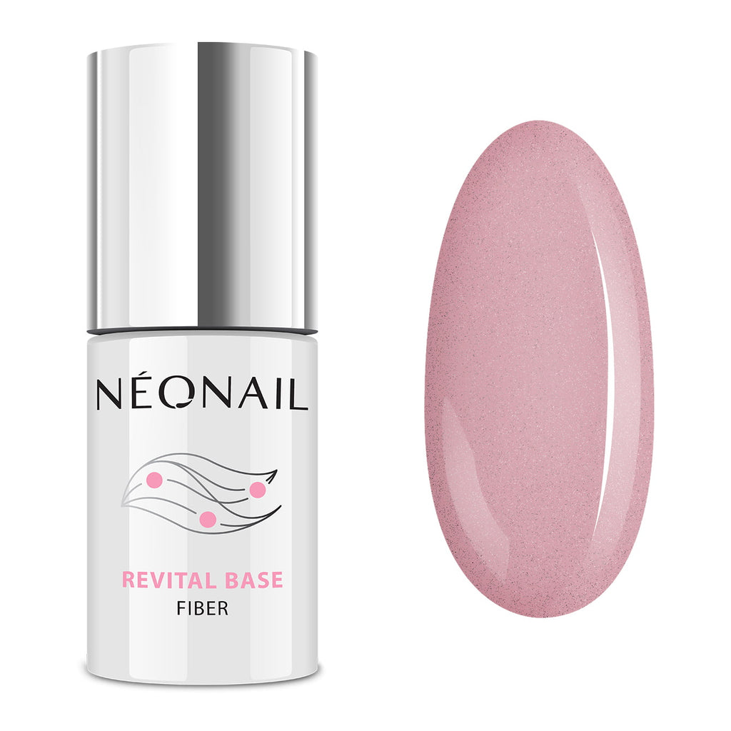 NeoNail - UV/LED Revital Base Fiber 7.2ml - Blinking Cover Pink