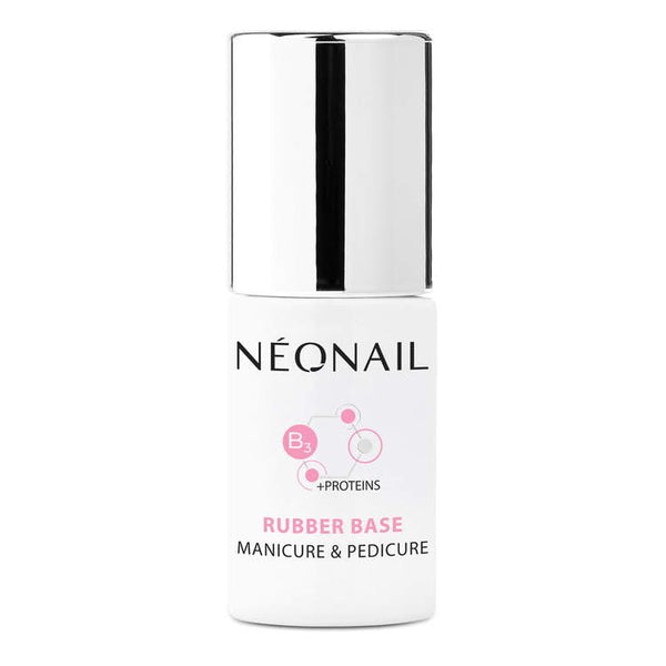 NeoNail UV/LED Gel Polish- Rubber Base- Manicure & Pedicure 7.2ml