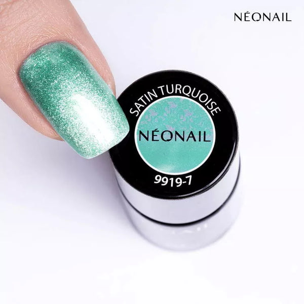 Neonail - Cat Eye Satin Turquoise UV/LED Gel Polish - 7.2ML