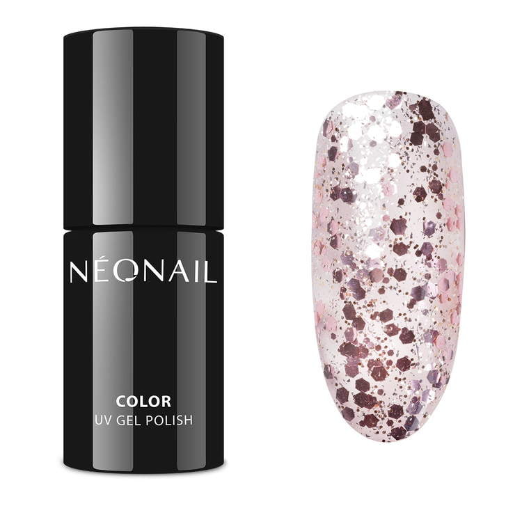 NeoNail UV/LED Gel Polish- 7.2ml - Rose Confetti