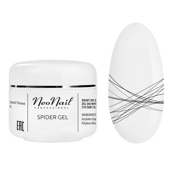 NeoNail - Spider Gel Black 5 g